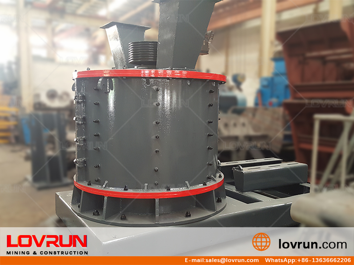 Vertical shaft sand making machine