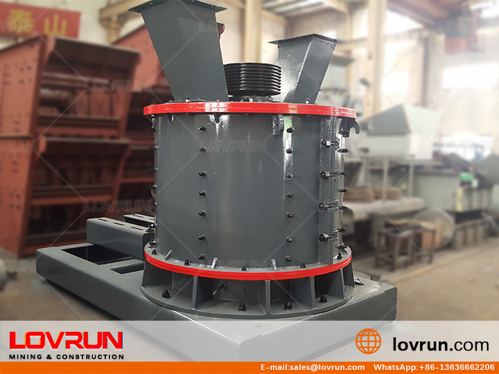 Vertical shaft sand making machine