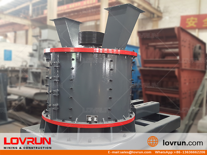 Vertical shaft sand making machine